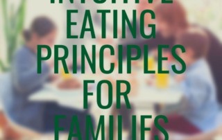 Title Image: Intuitive Eating Principles for Families